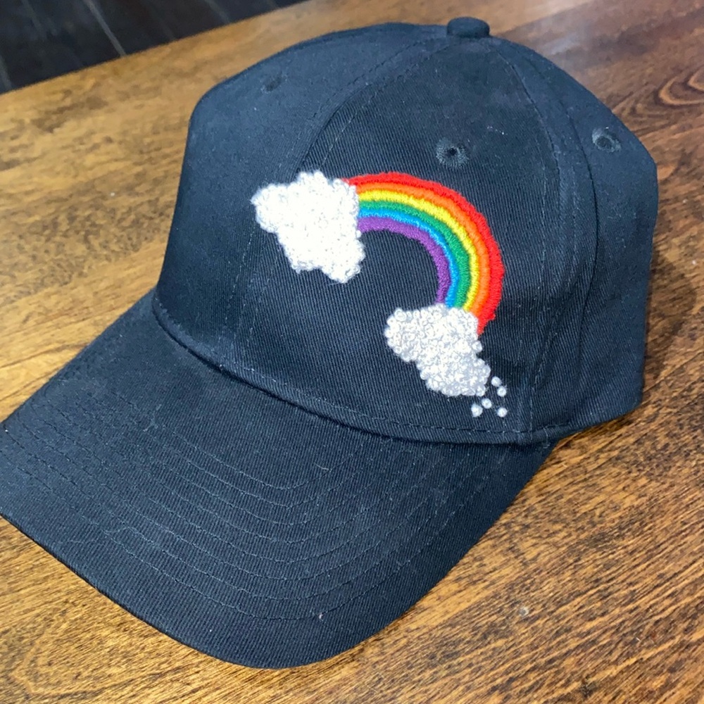 Hand Embroidered Ball Cap - Picture 1 of 2
